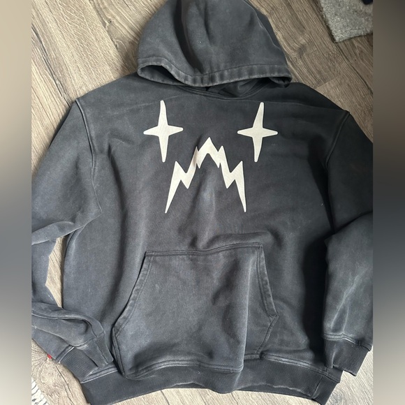 Wrathboy Black Ghost Face Hoodie - Picture 1 of 3